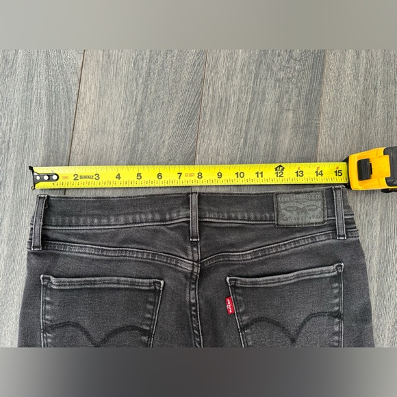 Women’s Levi’s 311 Soft Black Jeans 30/30 - Picture 9 of 12